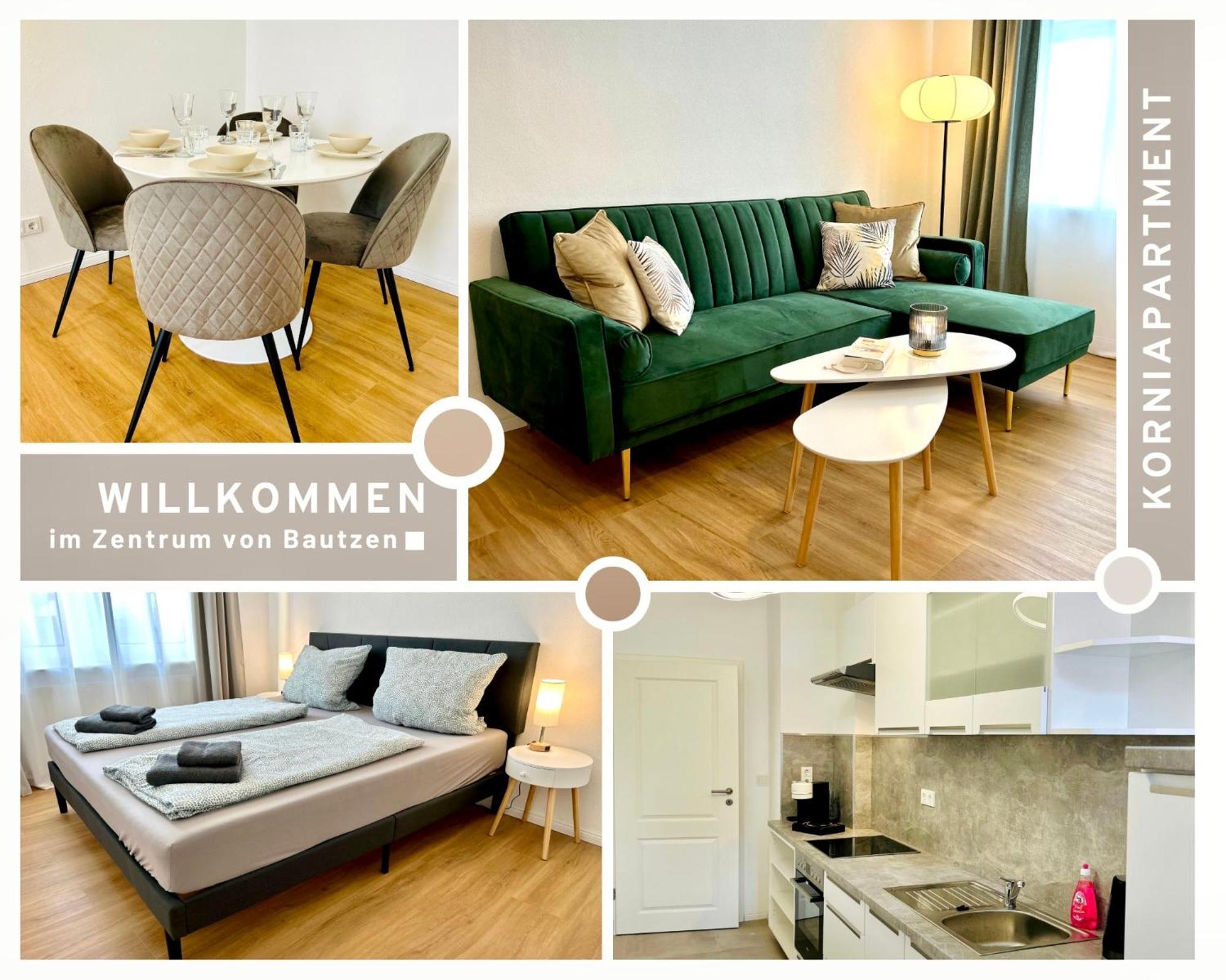 Appartement Korniapartment Zentrum 2 Schlafzimmer Stellplatz Bautzen